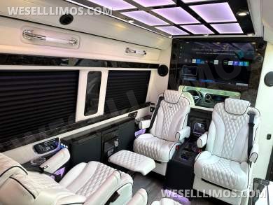 2024 Maybach Trim Air Ride Susp Leather Heat/Cool/Massage Auto Elite MBSprinter Road Liner Limo