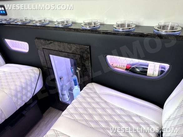 2024 Maybach Trim Air Ride Susp Leather Heat/Cool/Massage Auto Elite MBSprinter Road Liner Limo