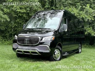 2024 Maybach Trim Air Ride Susp Leather Heat/Cool/Massage Auto Elite MBSprinter Road Liner Limo