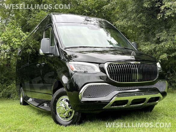 2024 Maybach Trim Air Ride Susp Leather Heat/Cool/Massage Auto Elite MBSprinter Road Liner Limo