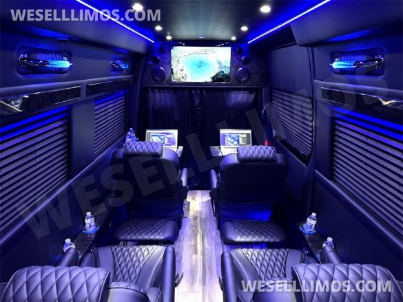 2024 GLS Maybach Trim Transformer 9 Passenger Auto Elite Mercedes-Benz Sprinter