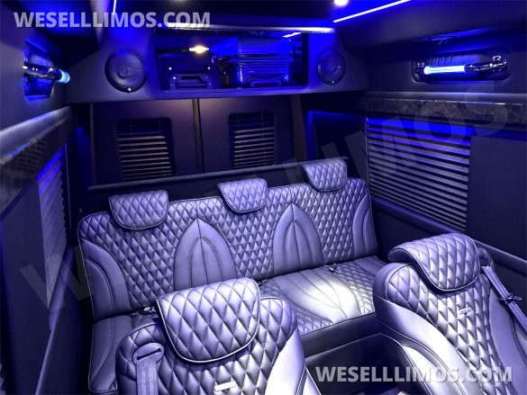 2024 GLS Maybach Trim Transformer 9 Passenger Auto Elite Mercedes-Benz Sprinter