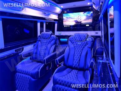 2024 Maybach Trim Leather Heat/Cool/Massage Seat Air Ride Auto Elite MBSprinter Road Liner Limo