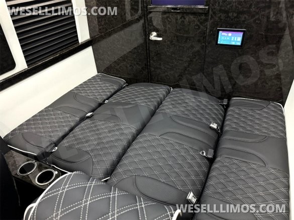 2025 Eco Revolution 10 Passenger Auto Elite Mercedes-Benz Sprinter Heat/Massage Seats