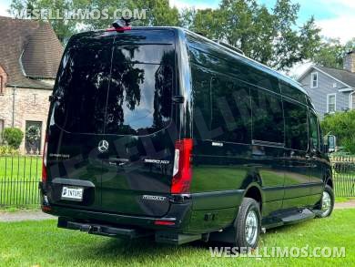 2025 Eco Revolution 10 Passenger Auto Elite Mercedes-Benz Sprinter Heat/Massage Seats