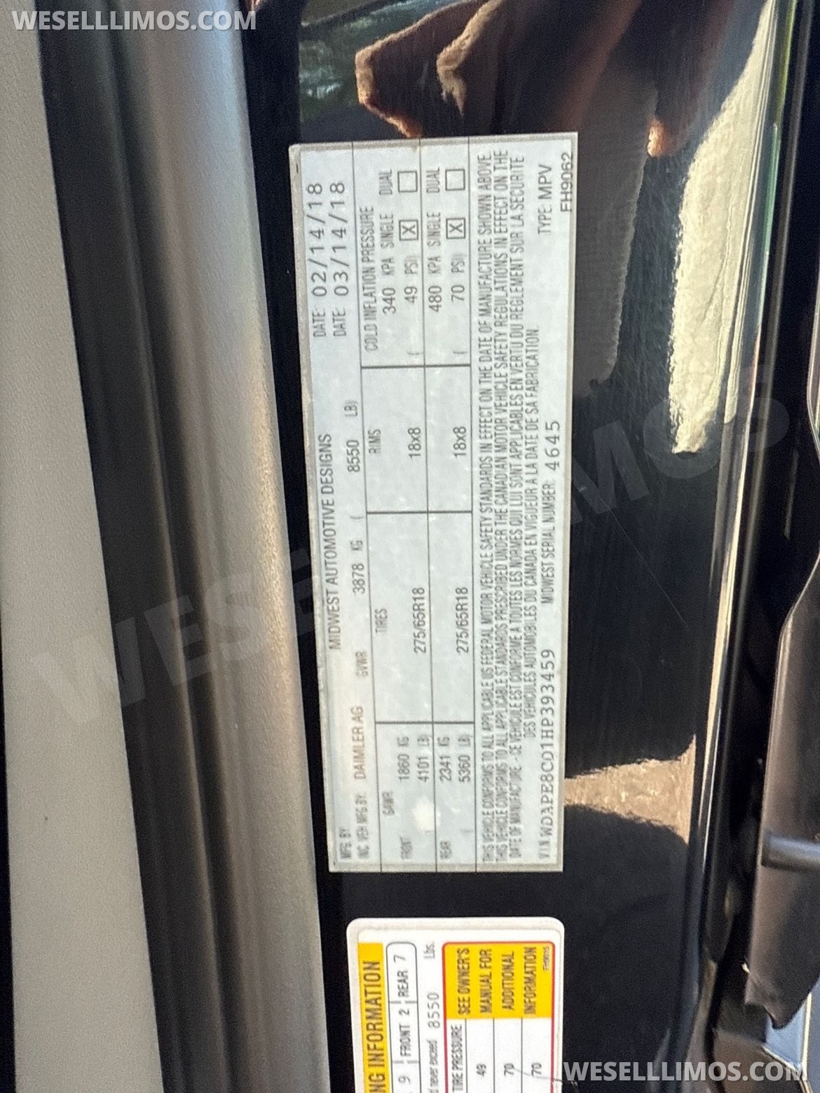 Photo of Sprinter for sale: 2017 Mercedes-Benz Sprinter 170" by Midwest Automotive Design