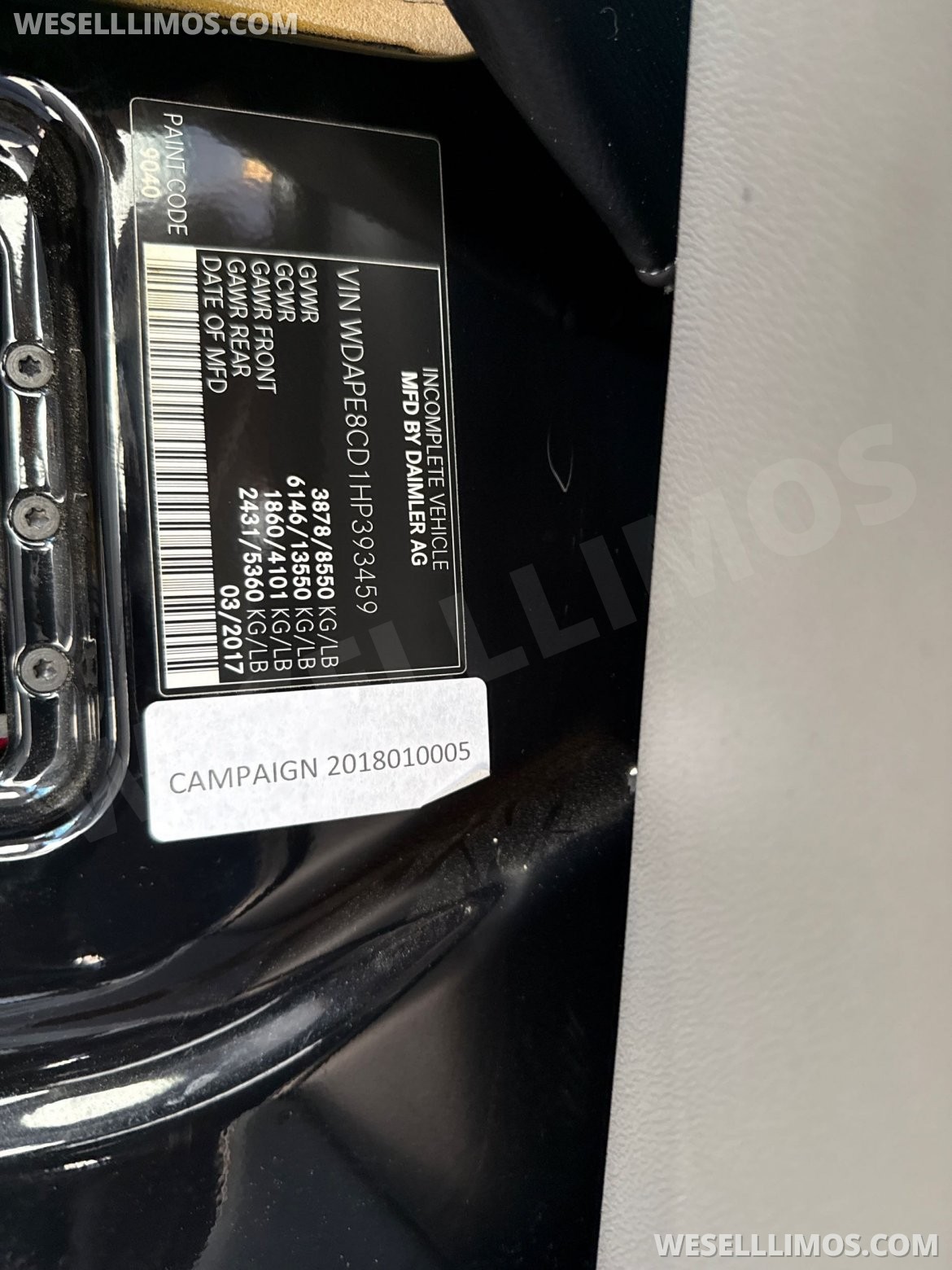 Photo of Sprinter for sale: 2017 Mercedes-Benz Sprinter 170" by Midwest Automotive Design