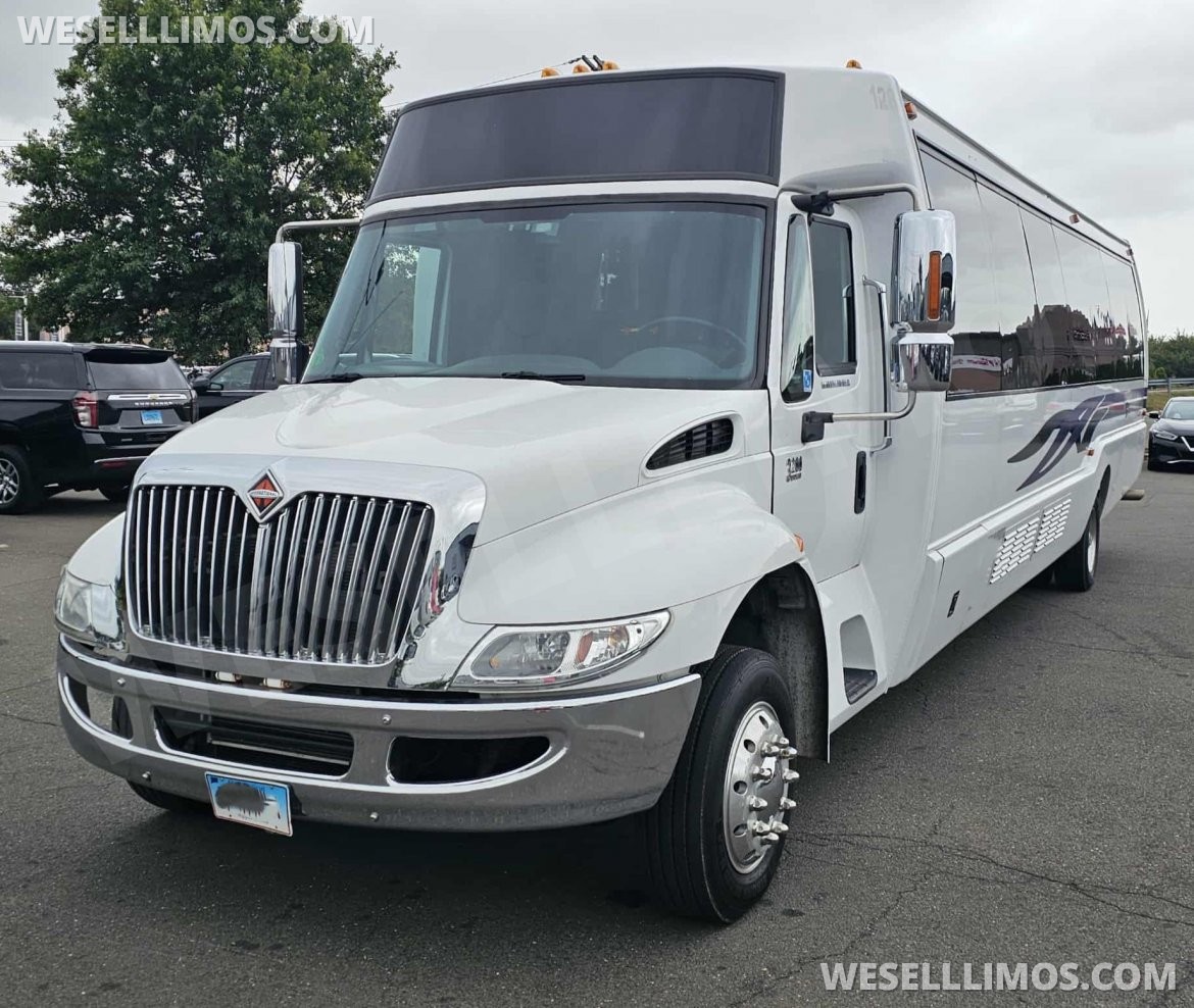 Photo of Limo Bus for sale: 2004 International 3200 DT530 38" by Krystal