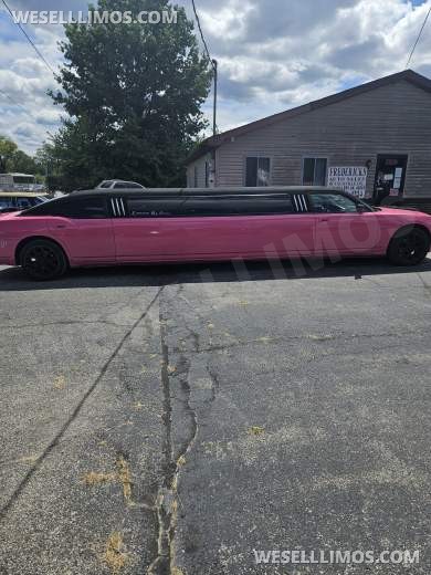 2007 Dodge Charger Limousine pink