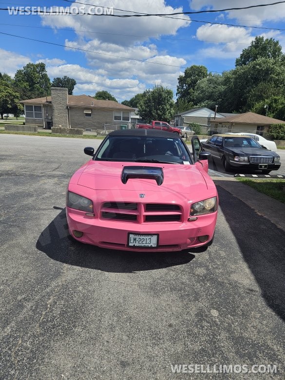 2007 Dodge Charger Limousine pink