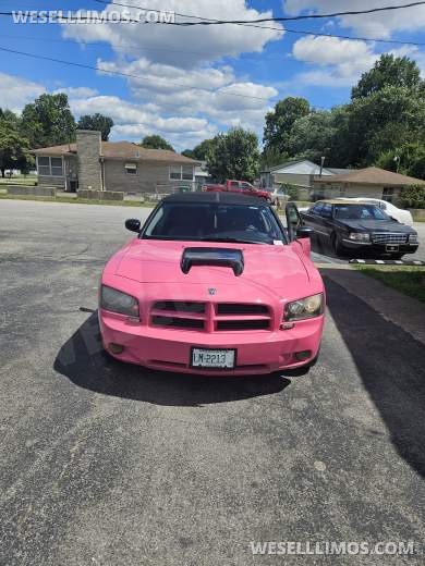 2007 Dodge Charger Limousine pink