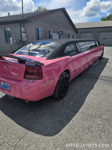 2007 Dodge Charger Limousine pink