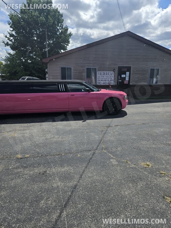 2007 Dodge Charger Limousine pink