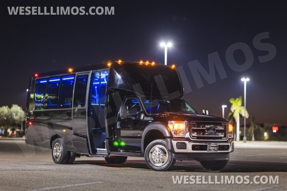 2016 Grech Ford F450 Limo Bus -  MINT / Super Low Miles.