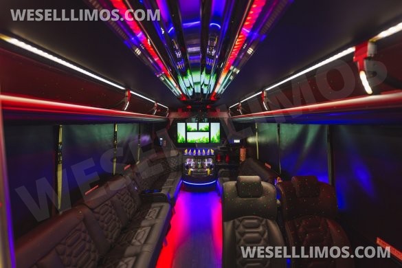 2016 Grech Ford F450 Limo Bus -  MINT / Super Low Miles.