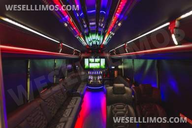 2016 Grech Ford F450 Limo Bus -  MINT / Super Low Miles.