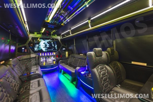 2016 Grech Ford F450 Limo Bus -  MINT / Super Low Miles.