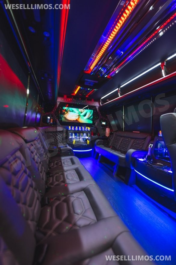2016 Grech Ford F450 Limo Bus -  MINT / Super Low Miles.