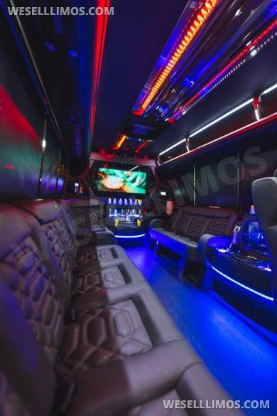 2016 Grech Ford F450 Limo Bus -  MINT / Super Low Miles.