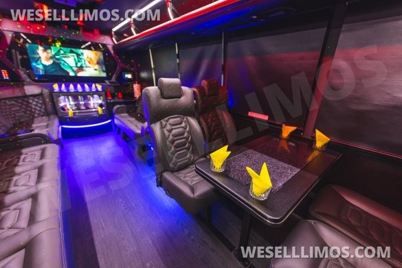 2016 Grech Ford F450 Limo Bus -  MINT / Super Low Miles.