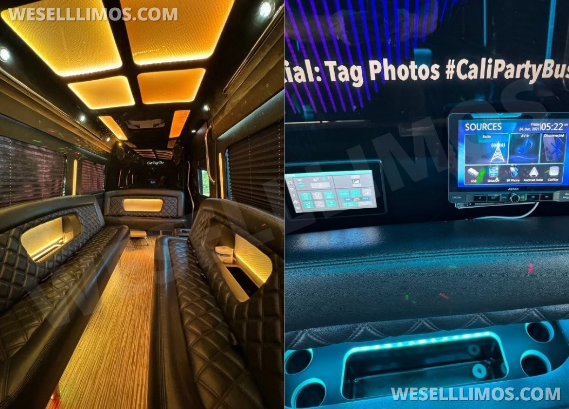 Photo of Limo Bus for sale: 2019 Mercedes-Benz Sprinter 3500 24&quot; by Tiffany Coachworks