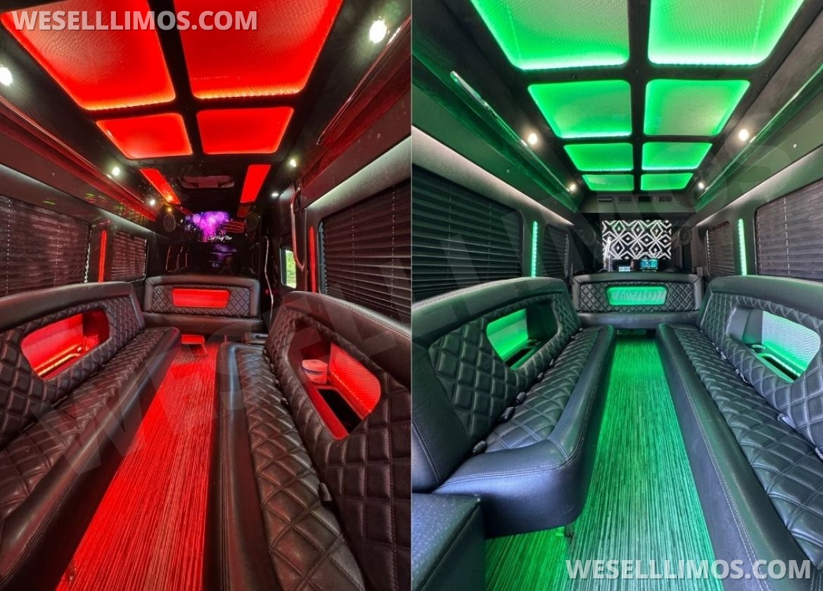 Photo of Limo Bus for sale: 2019 Mercedes-Benz Sprinter 3500 24&quot; by Tiffany Coachworks