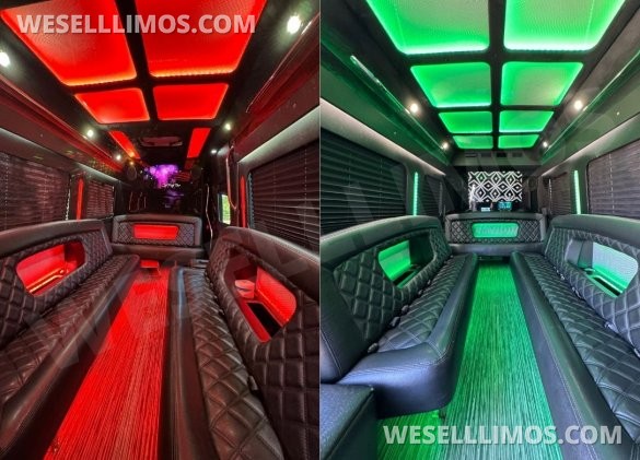 2019 Tiffany Coachworks Mercedes-Benz Sprinter 3500 Limo Bus