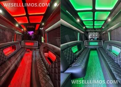 2019 Tiffany Coachworks Mercedes-Benz Sprinter 3500 Limo Bus