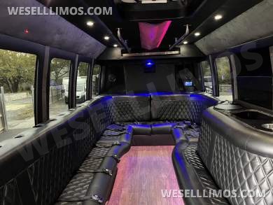 2014 Newport Ford E 450 Battisti  Limo Bus