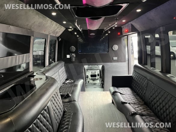 2014 Newport Ford E 450 Battisti  Limo Bus