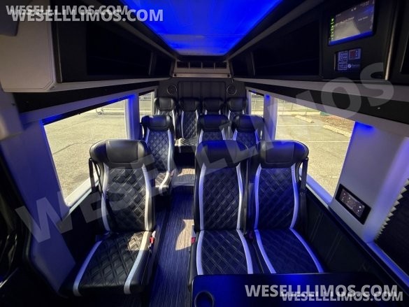 2023 Mercedes-Benz Sprinter 3500 170 Ext Executive Shuttle by Executive Coach Builders