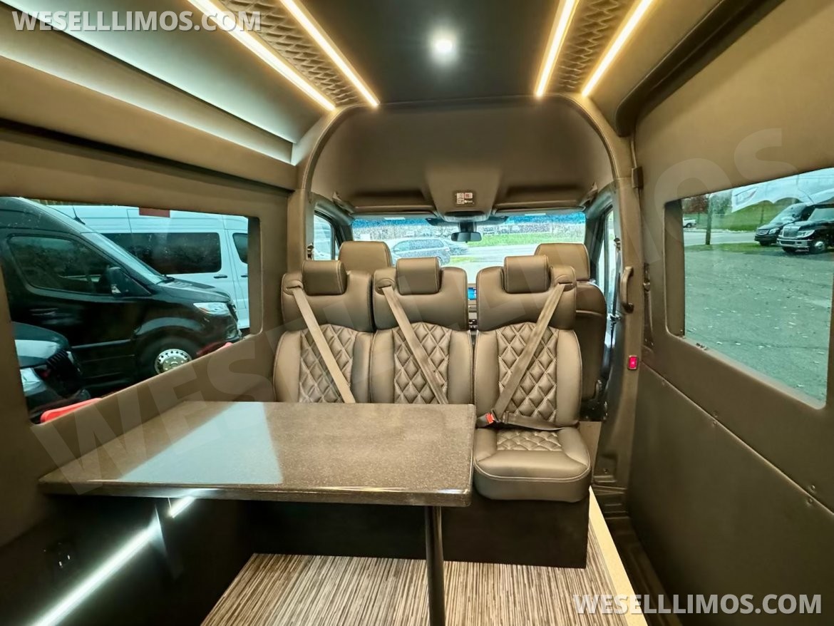 Photo of Shuttle Bus for sale: 2025 Mercedes-Benz Sprinter Corporate Shuttle by Global Motor Coach