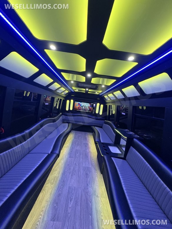 2012 Custom Mobile Conversions Ford F-550 Limo Bus
