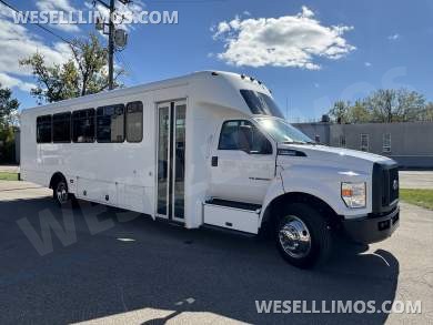 2017 Ford F-650 Shuttle Bus with restroom.  Only 26K miles