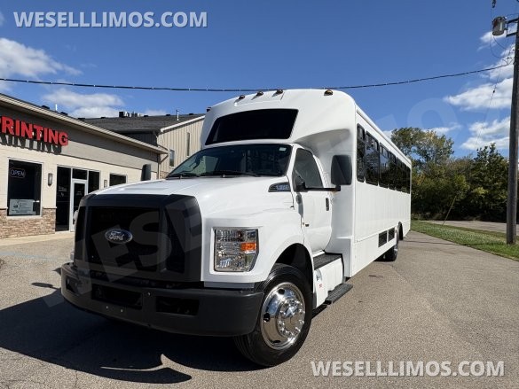 2017 Ford F-650 Shuttle Bus with restroom.  Only 26K miles