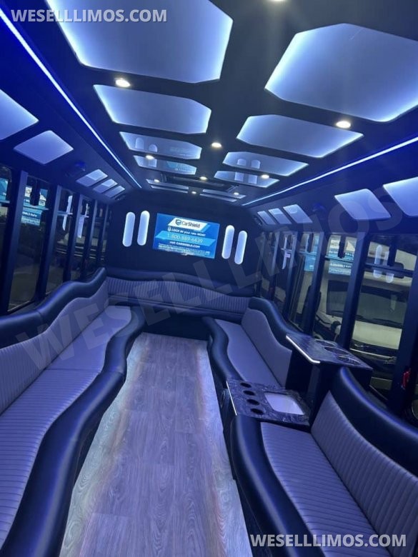 2017 Ford F-650 Shuttle Bus with restroom.  Only 26K miles