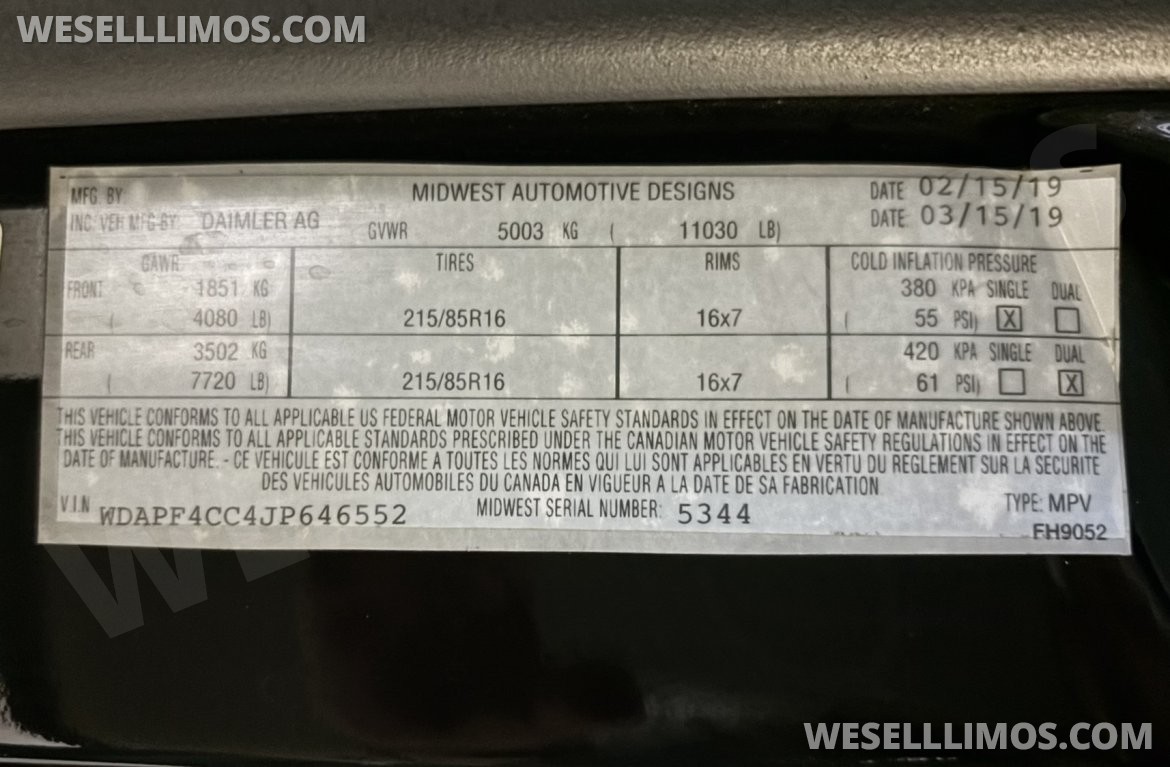 Photo of Sprinter for sale: 2018 Mercedes-Benz Sprinter 3500 Daycruiser 170" by Midwest Automotive Designs