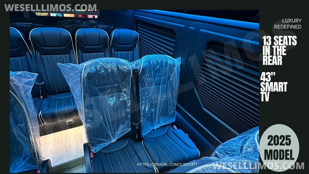 Photo of Sprinter for sale: 2025 Mercedes-Benz 15 Seater Mercedes Luxury Sprinter by ATL Sprinter Group