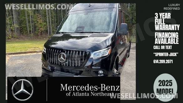 2025 Luxury Deluxe Sprinter - 13 Pax VIP - You Deserve Better -