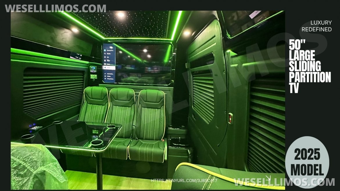 Photo of Sprinter for sale: 2025 Mercedes-Benz 15 Seater Mercedes Luxury Sprinter by ATL Sprinter Group