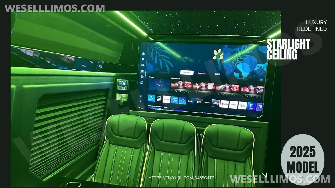 Photo of Sprinter for sale: 2025 Mercedes-Benz 15 Seater Mercedes Luxury Sprinter by ATL Sprinter Group