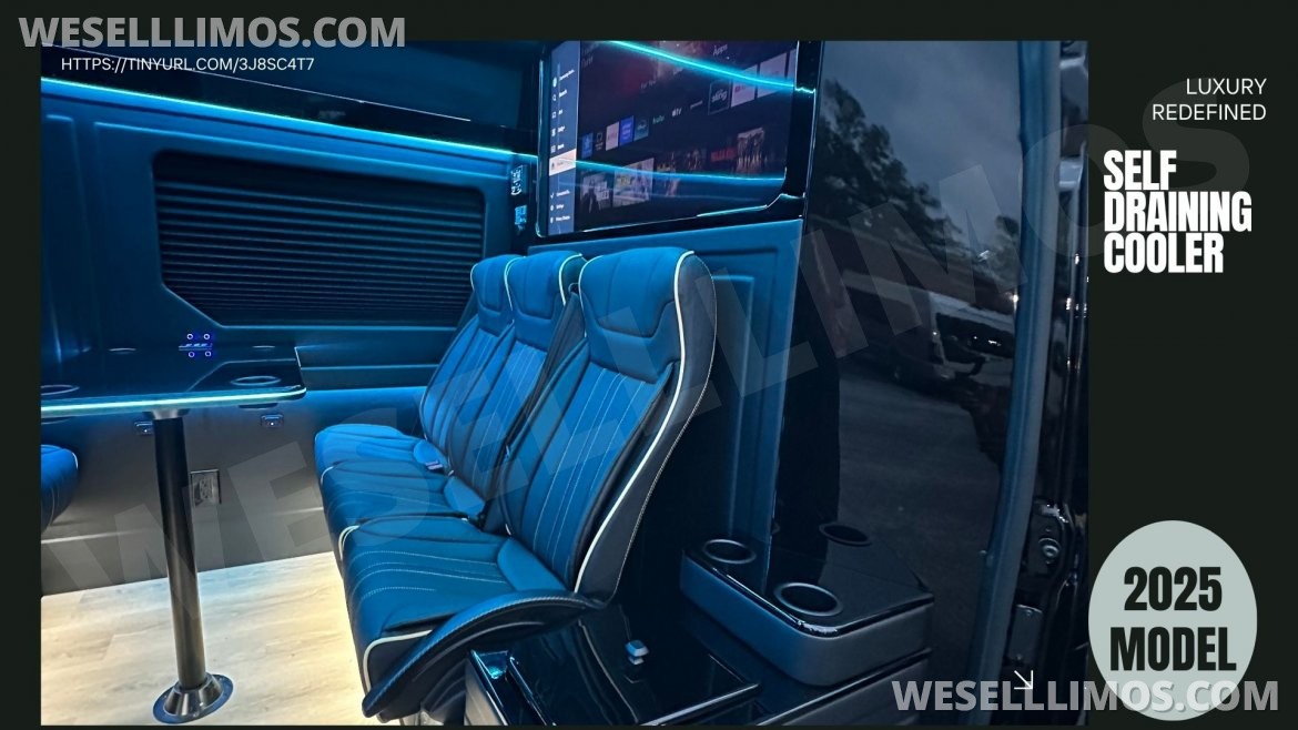 Photo of Sprinter for sale: 2025 Mercedes-Benz 15 Seater Mercedes Luxury Sprinter by ATL Sprinter Group