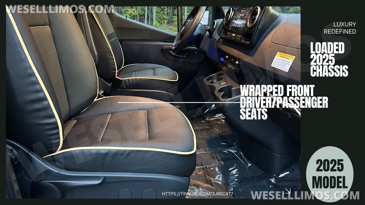 Photo of Sprinter for sale: 2025 Mercedes-Benz 15 Seater Mercedes Luxury Sprinter by ATL Sprinter Group