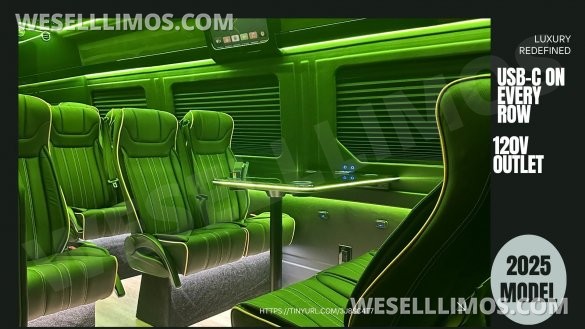 2025 Luxury Deluxe Sprinter - 13 Pax VIP - You Deserve Better -