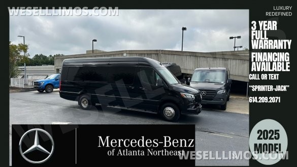 2025 Luxury Deluxe Sprinter - 13 Pax VIP - You Deserve Better -