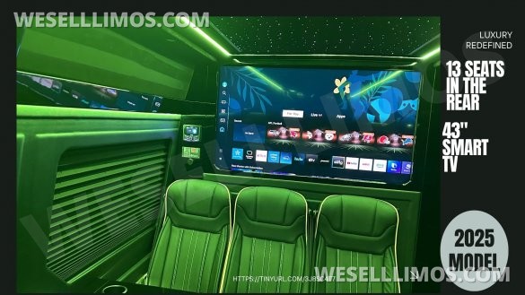 2025 Luxury Deluxe Sprinter - 13 Pax VIP - You Deserve Better -