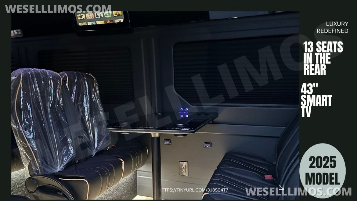 Photo of Sprinter for sale: 2025 Mercedes-Benz 15 Seater Mercedes Luxury Sprinter by ATL Sprinter Group