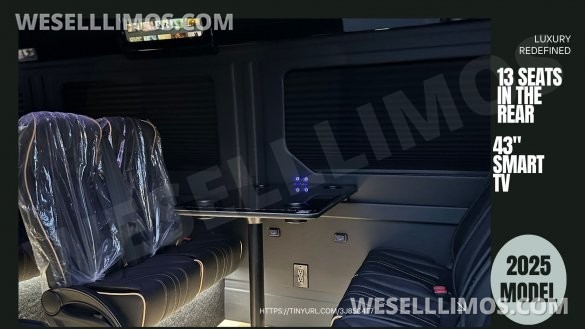 2025 Luxury Deluxe Sprinter - 13 Pax VIP - You Deserve Better -