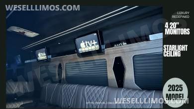 2025 Limo Style Sprinter - Stop Settling - 12 Passenger Luxury