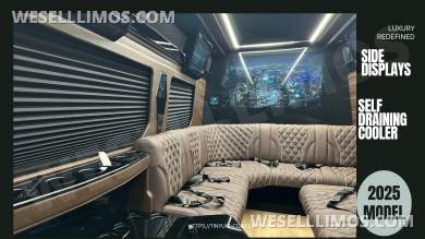 2025 Limo Style Sprinter - Stop Settling - 12 Passenger Luxury